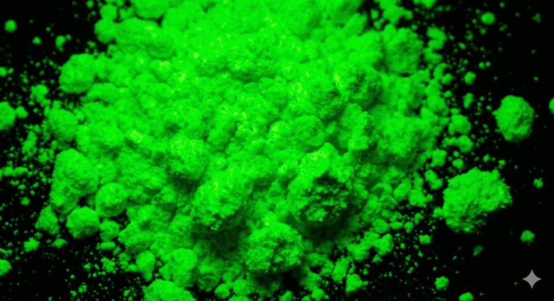 荧光绿颜料 – 专用于PP、PE、PVC、PS塑料注塑