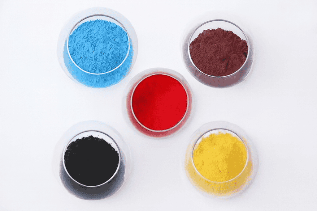 分散荧光色系染料：红、黄、绿、蓝、粉、紫全系列