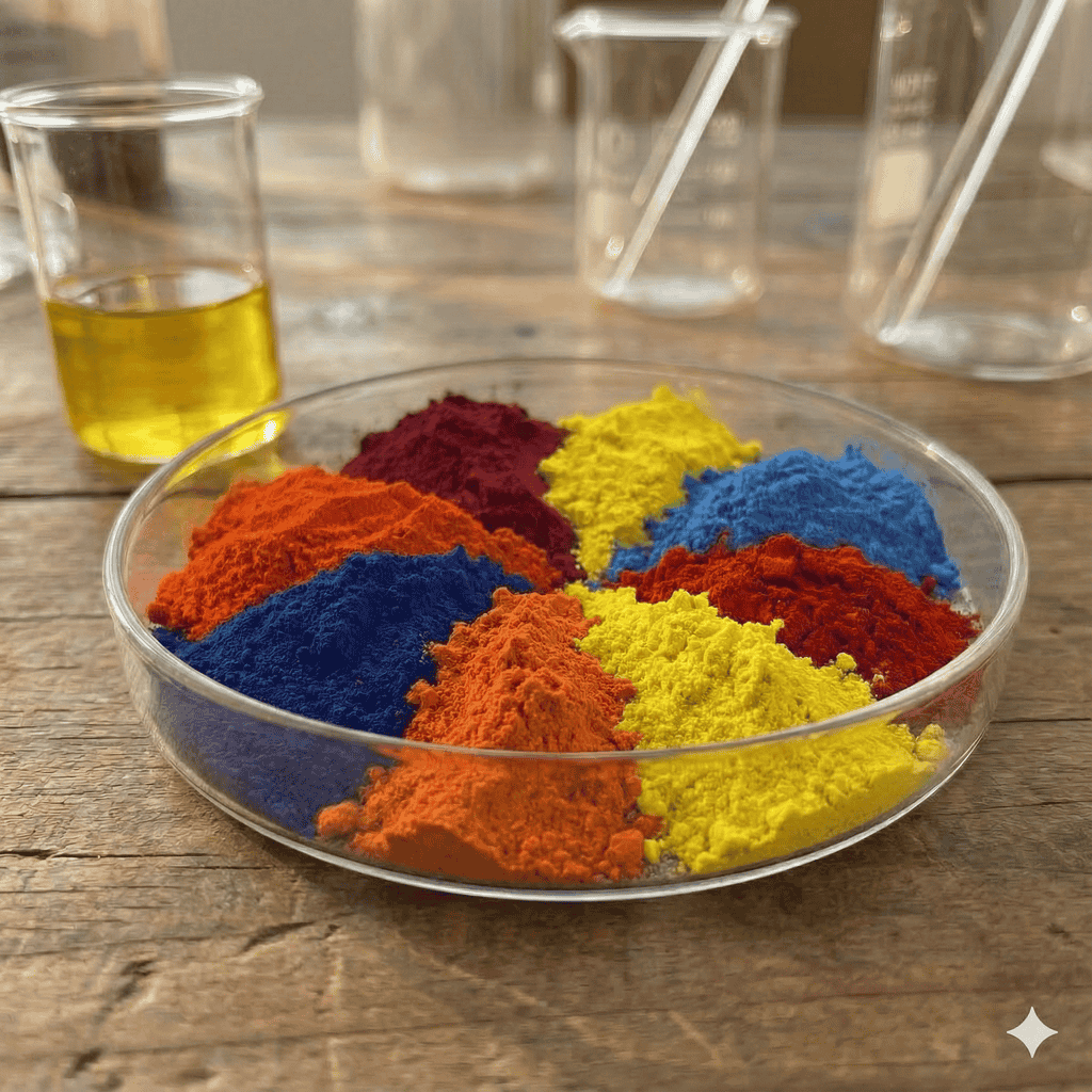 涤纶专用分散染料：红、绿、蓝、黑多色系列