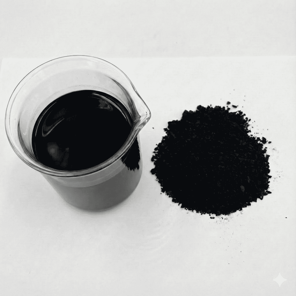 中国工厂供应 100% 液体硫化黑：牛仔布专用环保染料