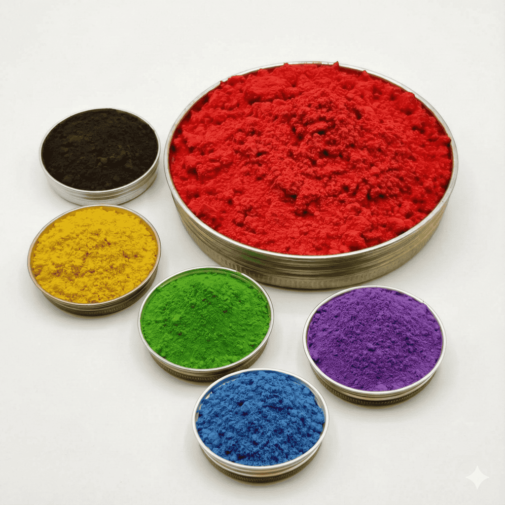 棉质牛仔面料染色专用硫化系列：蓝、黑、红、褐、黄、绿全色系